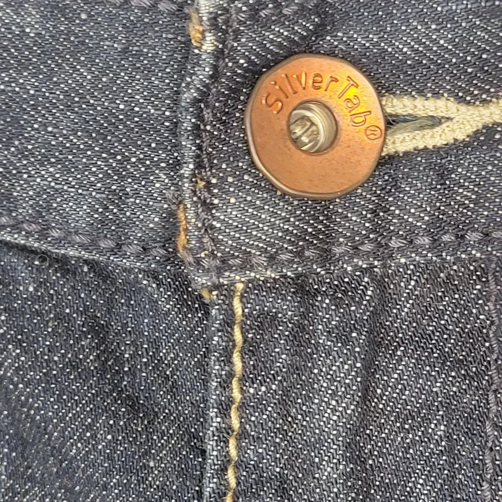 Levi's SilverTab Denim‎ Shorts Mens 40 Baggy Jorts Y2K 90s Streetwear Blue Wash